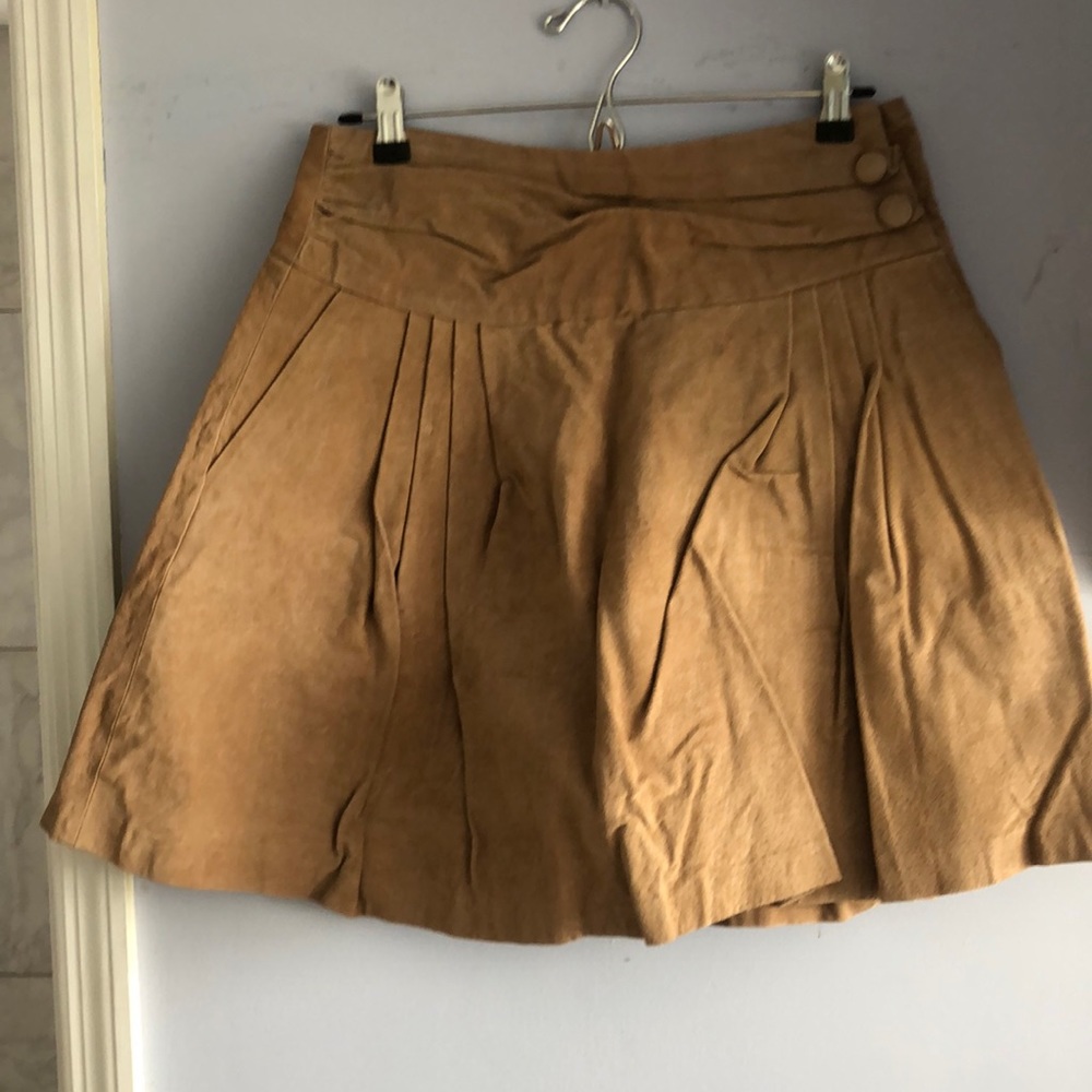 Anthropology swede skirt. Size 8